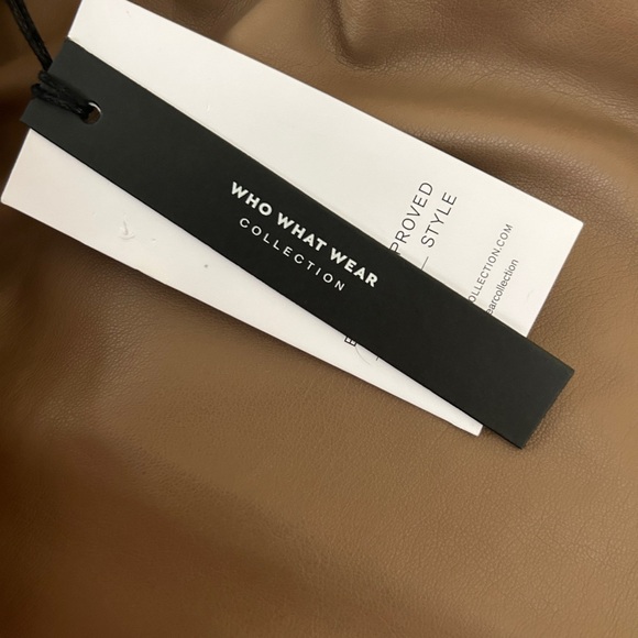 Brand new, Who What Where faux leather pants. Buttery soft. - Picture 2 of 5